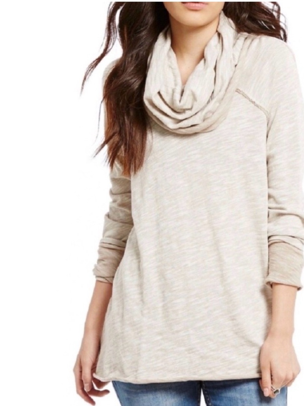 Free People FP beach Cowl Neck Top